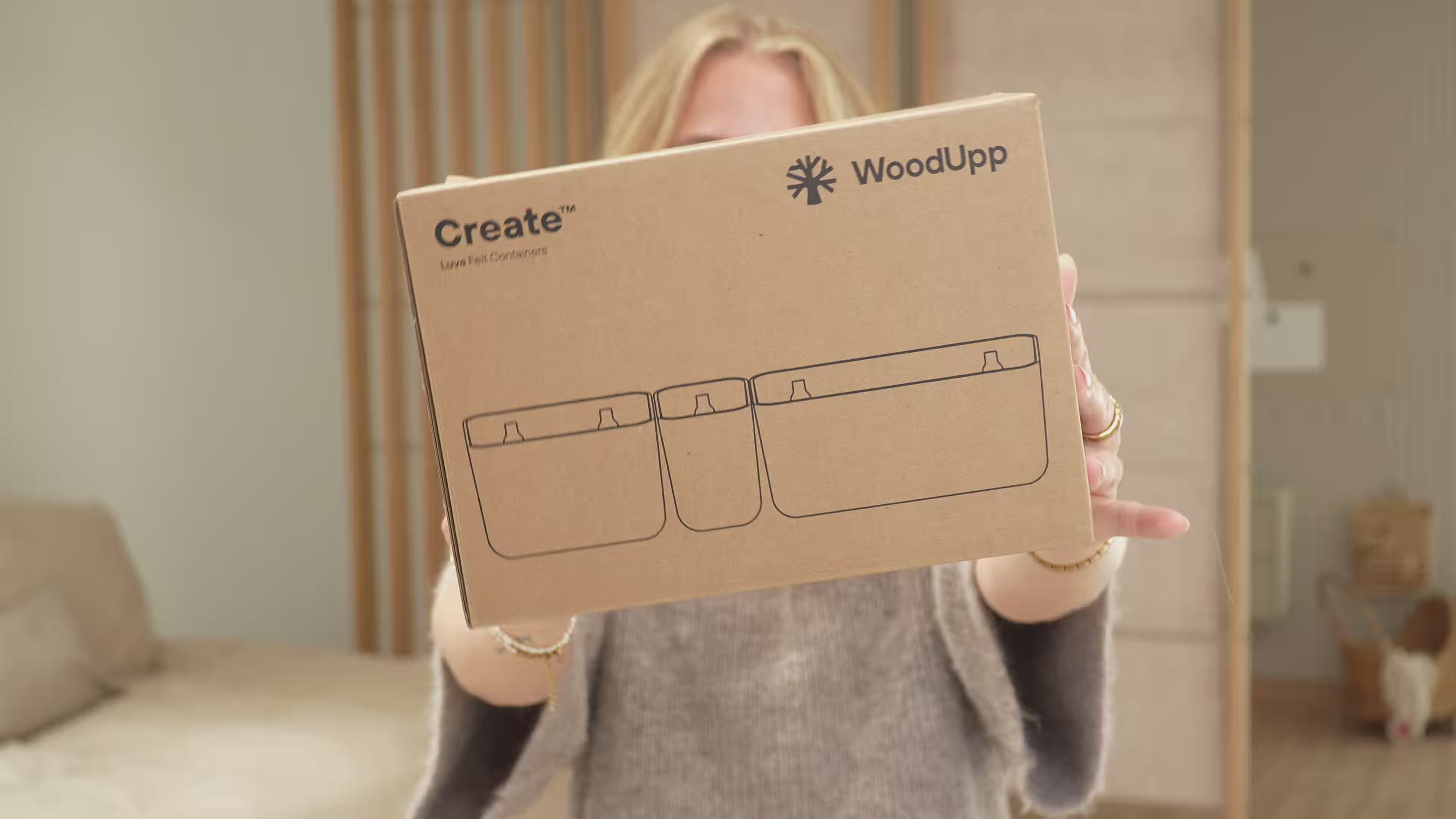 Luva | Felt Containers
